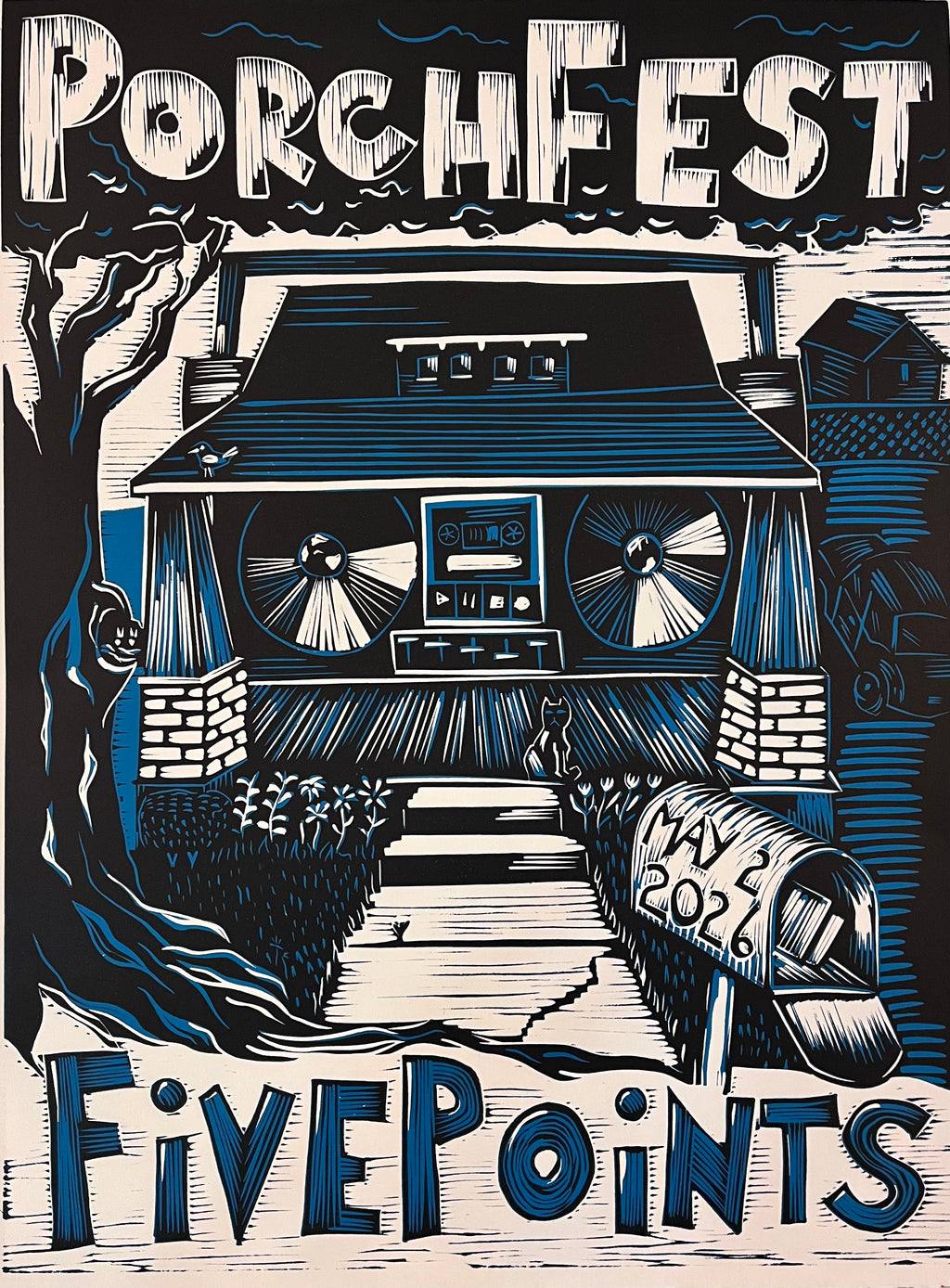 PorchFest Custom Print