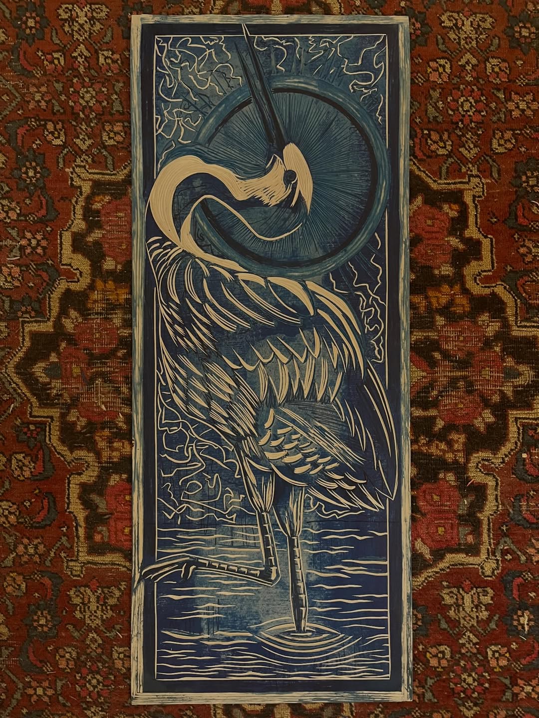 Crane Wall Print