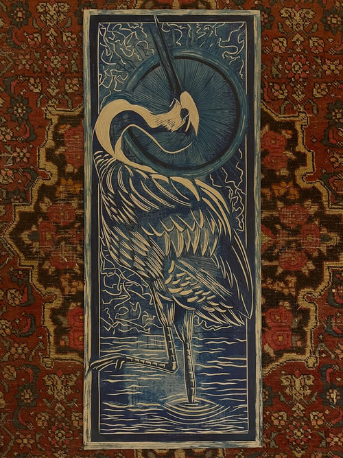 Crane Wall Print